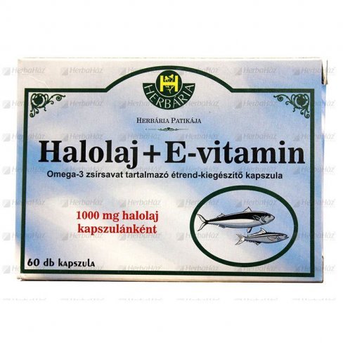 Vásároljon Herbária halolaj + omega3 lágyzselatin kapszula 60db terméket - 2.460 Ft-ért