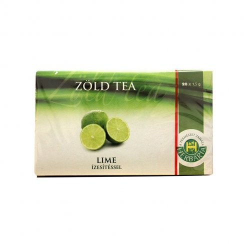 Vásároljon Herbária tea lime ízű zöld tea filteres 20db terméket - 633 Ft-ért