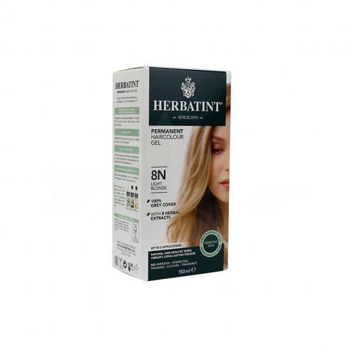 Vásároljon Herbatint 8n világos szőke hajfesték 135ml terméket - 3.811 Ft-ért