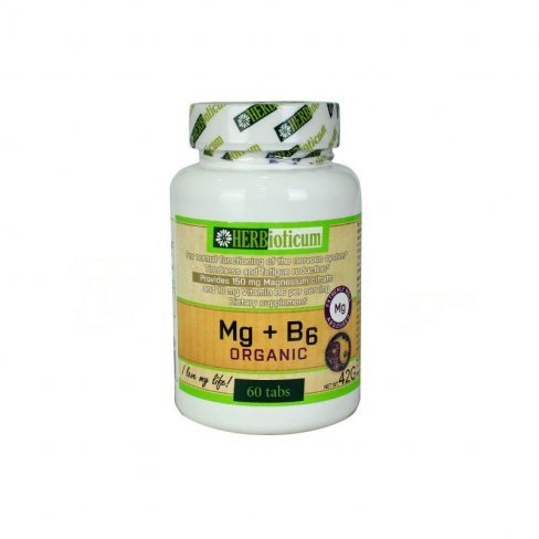 Vásároljon Herbioticum szerves magnézium és b6 organic 60db terméket - 1.878 Ft-ért