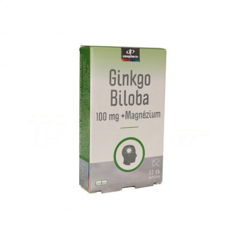 Vásároljon Innopharm kapszula ginkgo biloba 100mg + magnézium 32db terméket - 2.275 Ft-ért