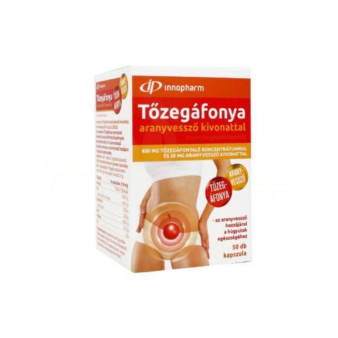 Vásároljon Innopharm tőzegáfonya aranyvessző kivonattal kapszula 50db terméket - 1.906 Ft-ért