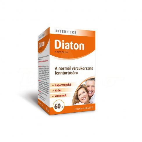 Vásároljon Interherb diaton kapszula 60db terméket - 2.648 Ft-ért