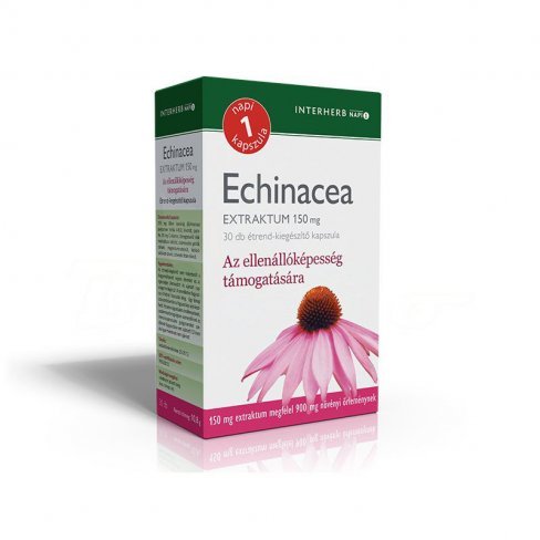 Vásároljon Interherb napi 1 echinacea extraktum kapszula 30db terméket - 1.271 Ft-ért