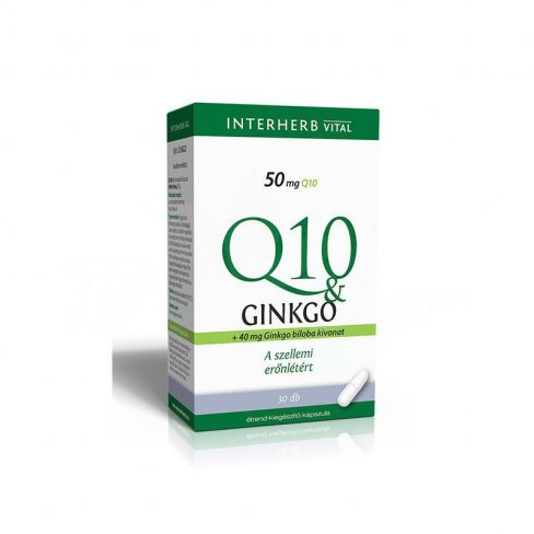 Vásároljon Interherb q10&ginkgo kapszula 30db terméket - 2.081 Ft-ért