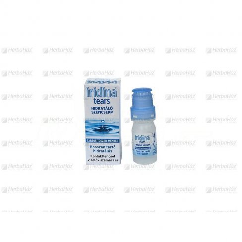 Vásároljon Iridina tears hidratáló szemcsepp 10ml terméket - 3.018 Ft-ért