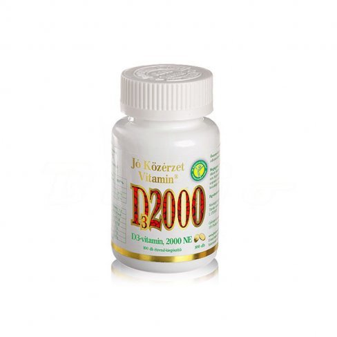 Vásároljon Jó közérzet d3-vitamin 2000ne kapszula 100db terméket - 1.586 Ft-ért