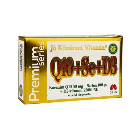 Vásároljon Jó közérzet q10+szelén+d3 prémium kapszula 30db terméket - 1.586 Ft-ért