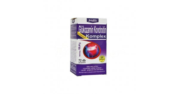 Glükózamin és kondroitin komplex tabletta. Jutavit Glükozamin+Kondroitin+MSM tabletta 72 db