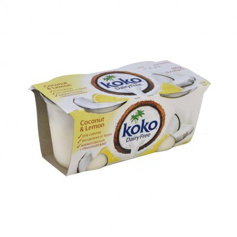 Vásároljon Koko kókuszghurt kókusz-citromos 2x125g 250 g terméket - 844 Ft-ért