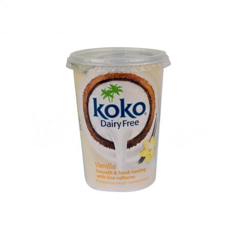 Vásároljon Koko kókuszghurt vaníliás 450g terméket - 1.217 Ft-ért