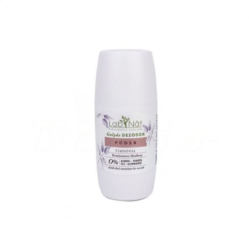 Vásároljon Labnat bio tanúsított roll on golyós dezodor púder 75ml terméket - 2.360 Ft-ért