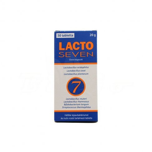 Vásároljon Lactoseven tabletta 50db terméket - 3.528 Ft-ért