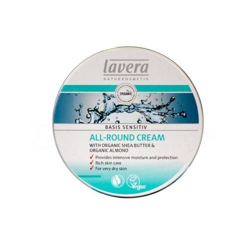 Vásároljon Lavera basis bio sheavaj-mandula mindentudó krém 150ml terméket - 2.836 Ft-ért