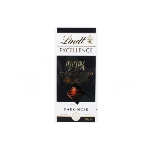 Vásároljon Lindt excellence 99% cocoa étcsokoládé 50g terméket - 1.119 Ft-ért