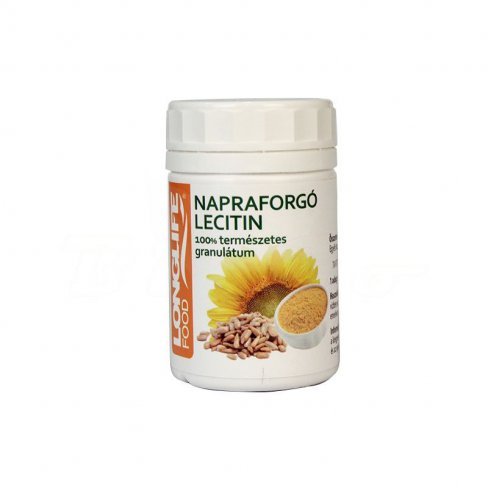 Vásároljon Longlife napraforgó lecitin granulátum 100g terméket - 4.079 Ft-ért