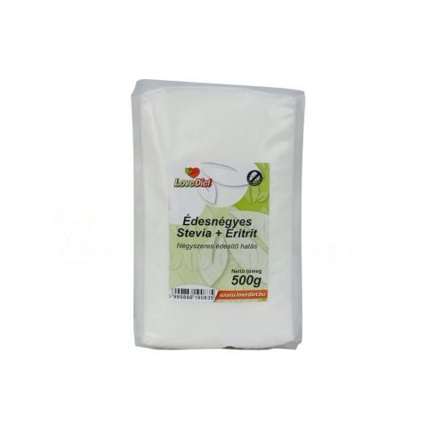 Vásároljon Love diet édesnégyes stevia+eritrit 500g terméket - 1.916 Ft-ért