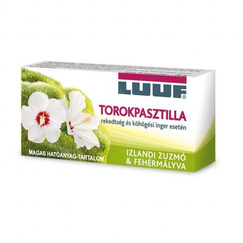 Vásároljon Luuf torokpasztilla izlandi zuzmóval 20db terméket - 2.603 Ft-ért