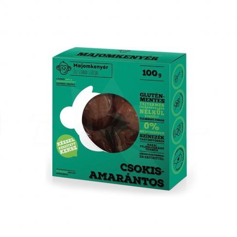 Vásároljon Majomkenyér csokis-amarantos paleokeksz 100g terméket - 1.151 Ft-ért