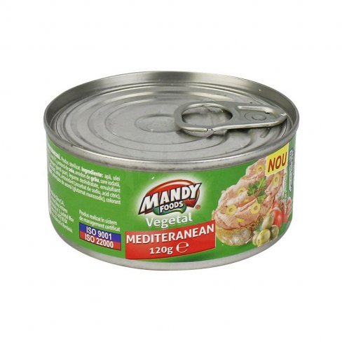 Vásároljon Mandy mediterán növényi pástétom 120g terméket - 385 Ft-ért