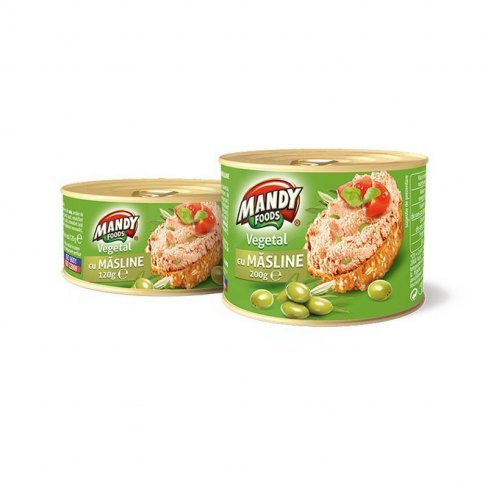 Vásároljon Mandy növényi olivás pástétom 200g terméket - 642 Ft-ért