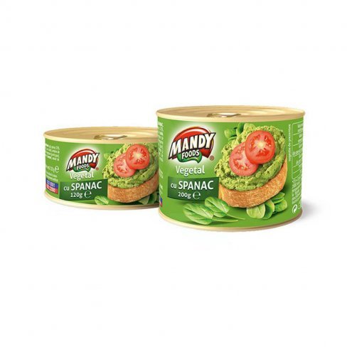 Vásároljon Mandy növényi pástétom spenótos 120g terméket - 385 Ft-ért