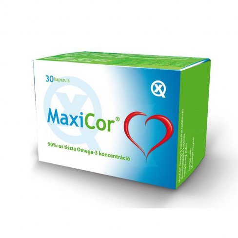 Vásároljon Maxicor omega-3 kapszula 30db terméket - 3.286 Ft-ért