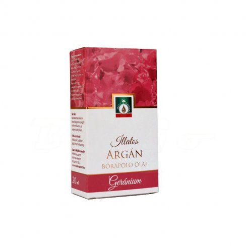 Vásároljon Medinatural illatos argán bőrápoló olaj - geránium 20ml terméket - 1.859 Ft-ért