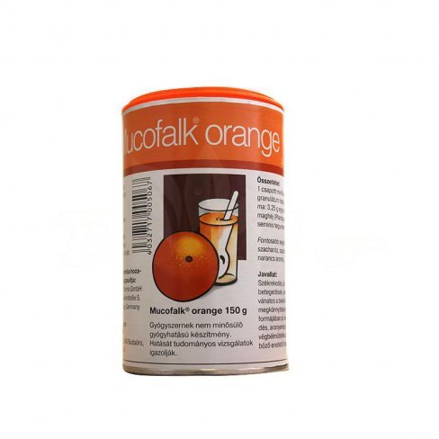 Vásároljon Mucofalk orange granulátum 150g terméket - 2.439 Ft-ért