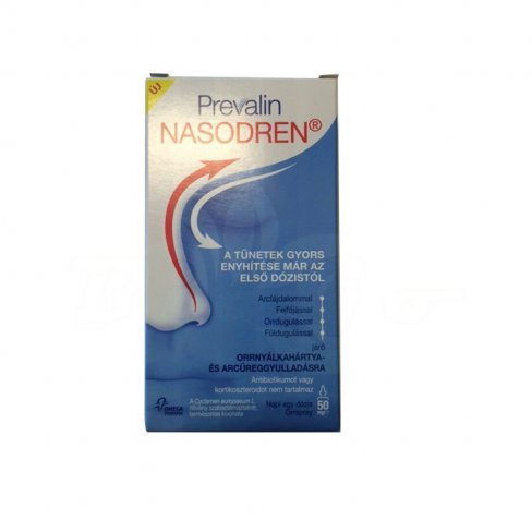 Vásároljon Nasodren orrspray 20ml terméket - 1.359 Ft-ért