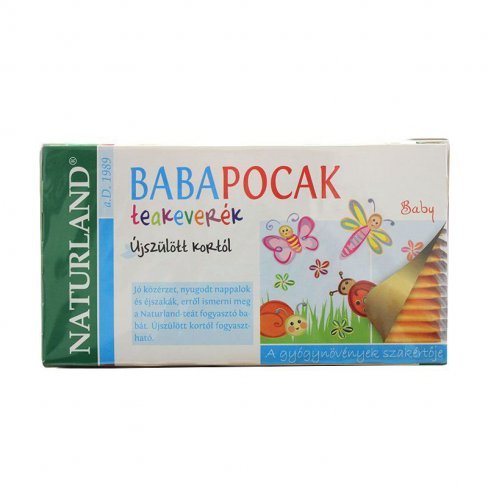 Vásároljon Naturland babapocak tea 20x1g 20g terméket - 882 Ft-ért