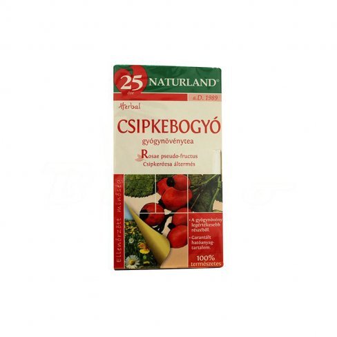 Vásároljon Naturland tea csipkebogyó filteres 25db terméket - 956 Ft-ért