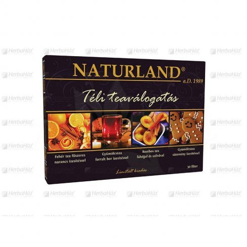 Vásároljon Naturland téli tea válogatás 30x2g 60g terméket - 1.388 Ft-ért