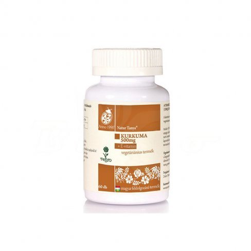 Vásároljon Naturtanya kurkuma +e-vitamin tabletta 60db terméket - 2.848 Ft-ért