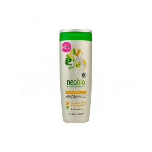 Vásároljon Neobio sampon fénytelen hajra bio fehérliliom kivonatta 250ml terméket - 1.191 Ft-ért