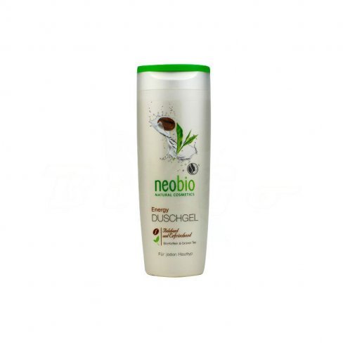 Vásároljon Neobio tusfürdő energy bio koffeinnel és bio zöld teával 250ml terméket - 975 Ft-ért