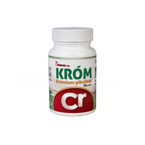 Vásároljon Netamin króm krómium-pikolinát tabletta 30db terméket - 1.429 Ft-ért