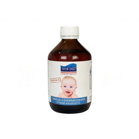 Nor-oil szűz lazacolaj gyermekeknek 300ml