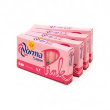 Norma tampon normál, pink 8db