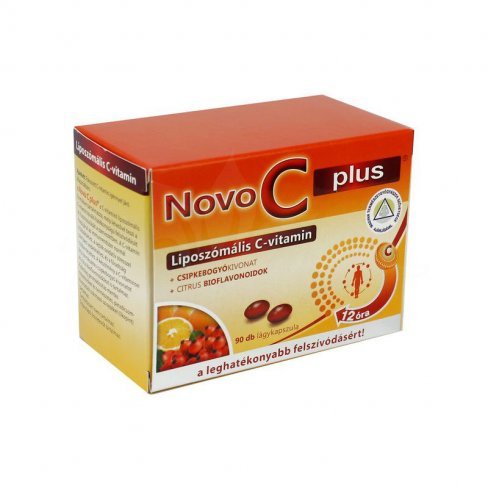 Vásároljon Novo c plus liposzómális c-vitamin 90db terméket - 6.079 Ft-ért