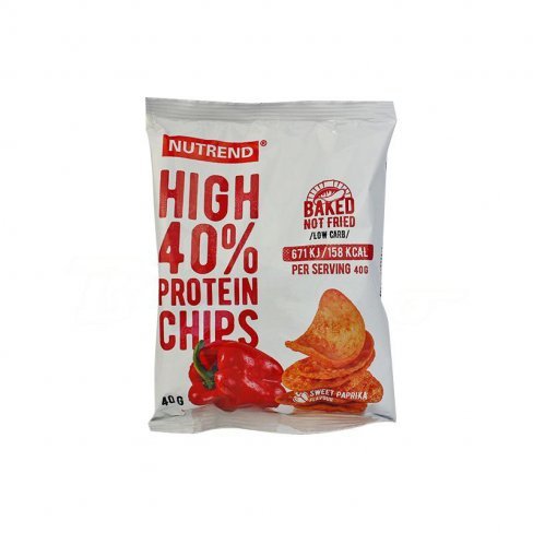 Vásároljon Nutrend fehérje chips édes paprika 40g terméket - 907 Ft-ért