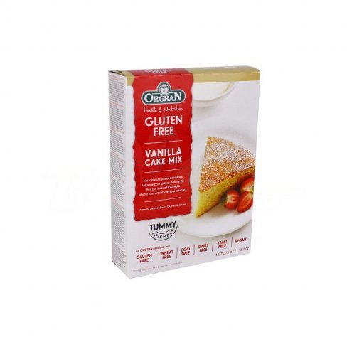 Vásároljon Orgran gluténmentes vanillia tortaalap lisztkeverék 375g terméket - 1.775 Ft-ért