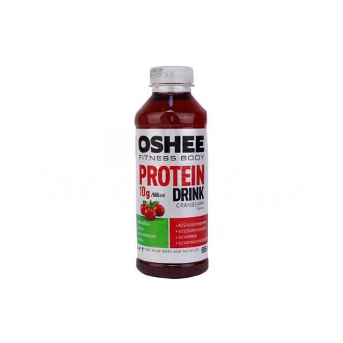 Vásároljon Oshee vörös áfonya ízű proteines ital 555ml terméket - 384 Ft-ért