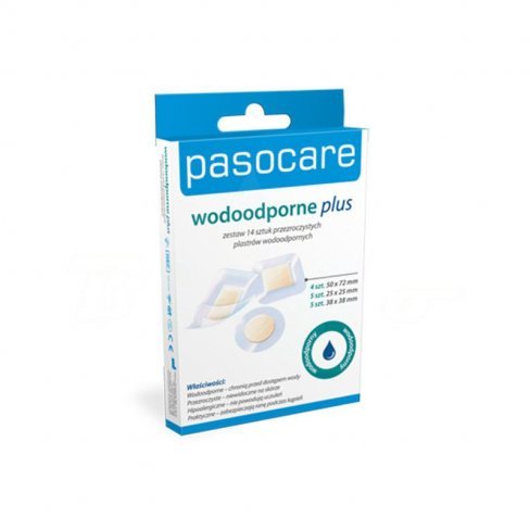 Vásároljon Pasocare sebtapasz, átlátszó, vízálló 14db terméket - 535 Ft-ért