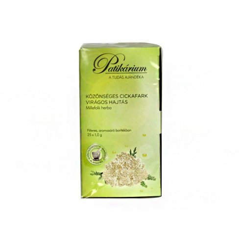 Vásároljon Patikárium cickafarkfű tea filteres 25db terméket - 528 Ft-ért