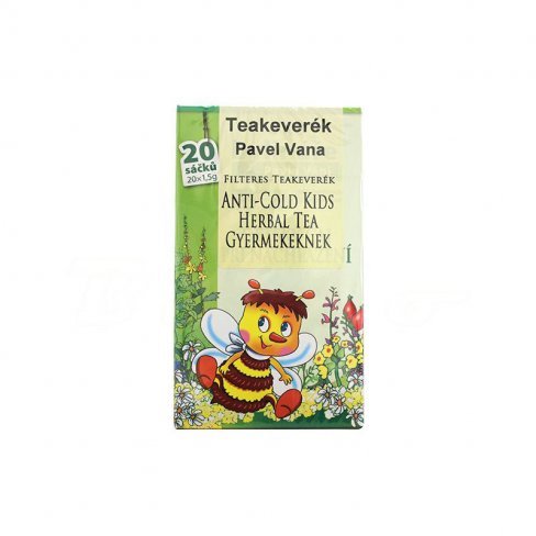 Vásároljon Pavel vana gyermek tea anti-cold herbal 20x1,6g 32g terméket - 1.173 Ft-ért