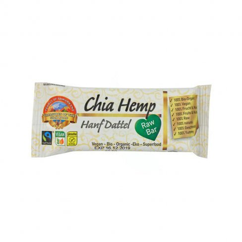 Vásároljon Pearls of samarkand bio chia-kender paleo szelet 40g terméket - 449 Ft-ért