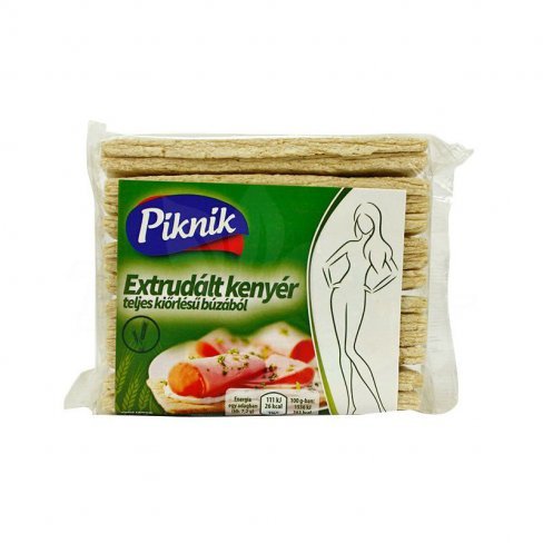 Vásároljon Piknik extrudált kenyér teljes kiörlésű búzából 100g terméket - 211 Ft-ért