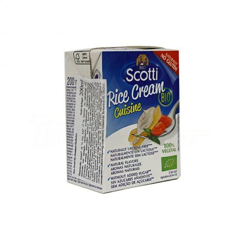 Vásároljon Riso scotti bio rizsalapú főzőtejszín 200ml terméket - 505 Ft-ért