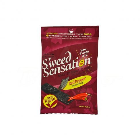 Vásároljon Sweed sensation algachips paprikás 10g terméket - 687 Ft-ért